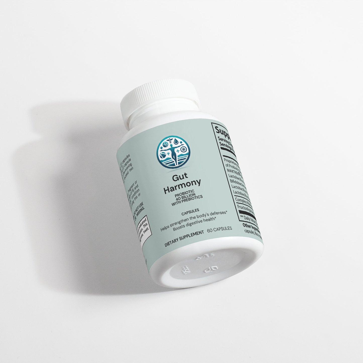GUT HARMONY Probiotic 40 Billion with Prebiotics