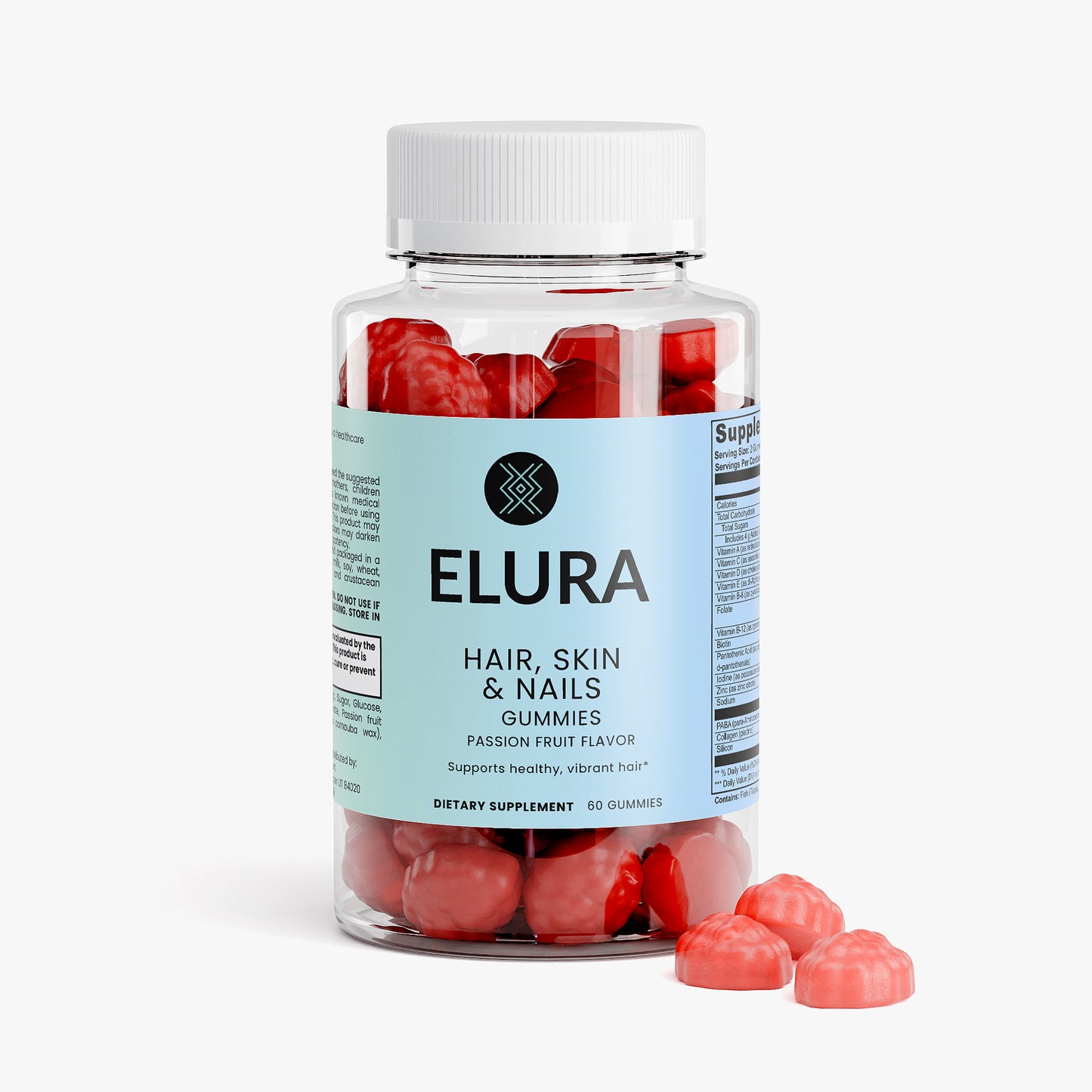 ELURA: Hair, Skin & Nails Gummies