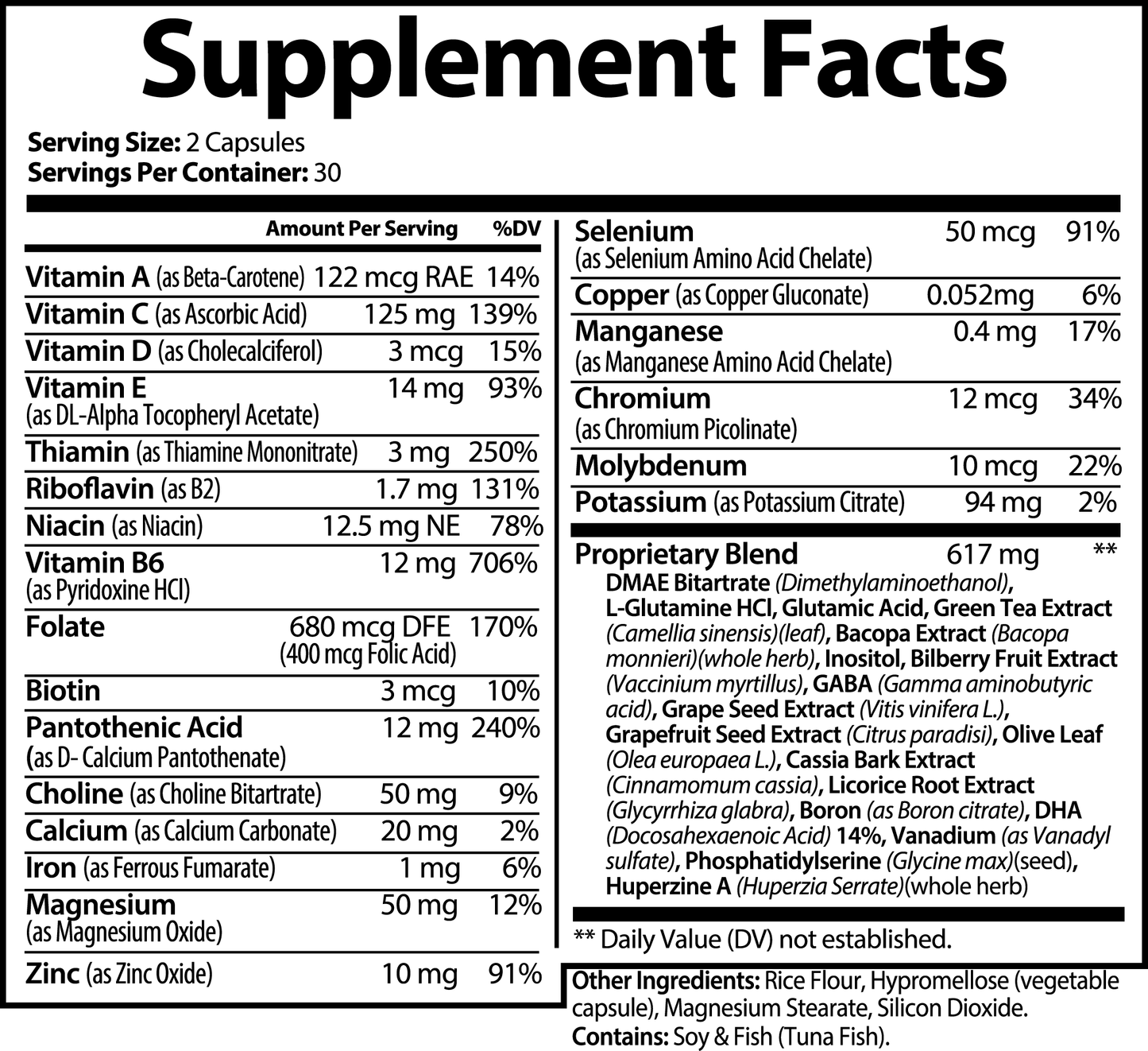 Neuro Fuel: Brain & Focus Formula